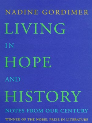 cover image of Living in Hope and History
